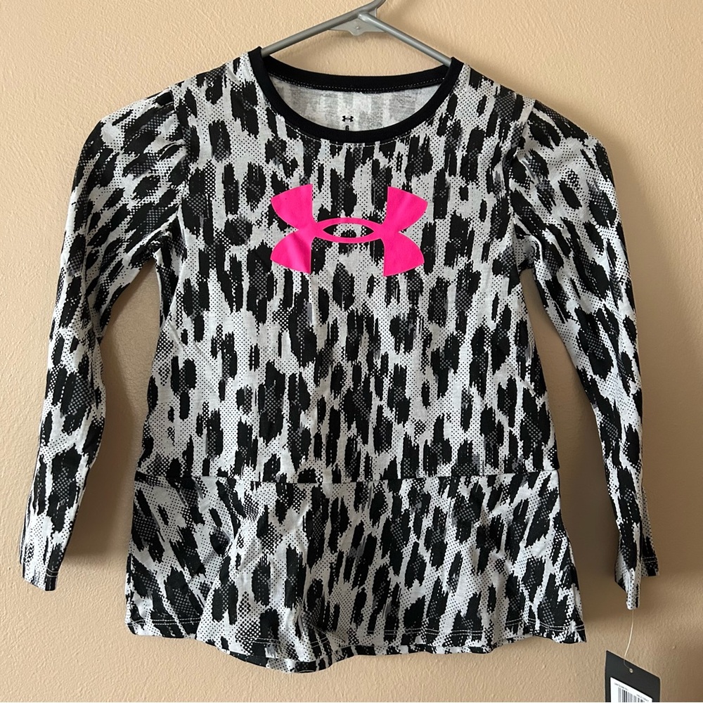 Under Armour Girls’ Long-Sleeved Peplum Tunic